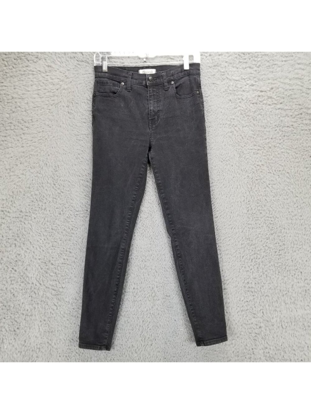 Madewell Jeans Womens 28 Black High Riser Skinny Skinny *Read*